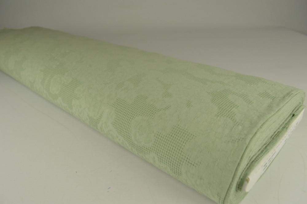 G&M Bomulds jacquard VINTAGE GRØN BOMULDS JACQUARD
