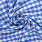BLÅ 6,5 MM GINGHAM RUTER