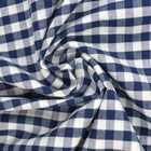 NAVY 6,5 MM GINGHAM RUTER