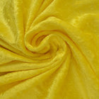 GUL KNUST VELOUR STOFF