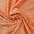 ORANSJE KNUST VELOUR STOFF