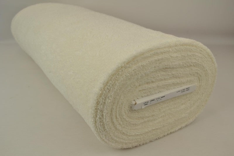 RAHVIT DOBBELTSIDIG FROTTÉ – ABSORBERENDE HÅNDKLESTOFF (OEKO-TEX)