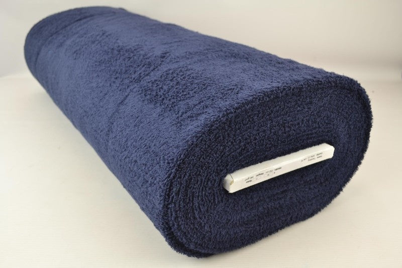 NAVY DOBBELTSIDIG FROTTÉ – ABSORBERENDE HÅNDKLESTOFF (OEKO-TEX)