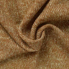 SØLVBRUN LUREX JERSEYSTOFF