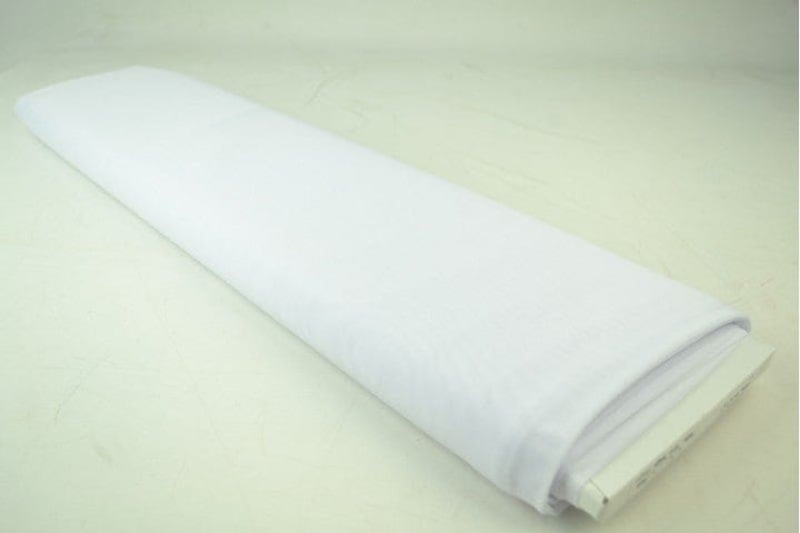Hvit lycra mesh – elastisk nettingstoff, semitransparent (bilde 2 av 4)