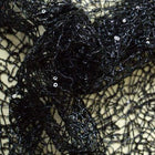 NAVY NETTING PALJETTSTOFF