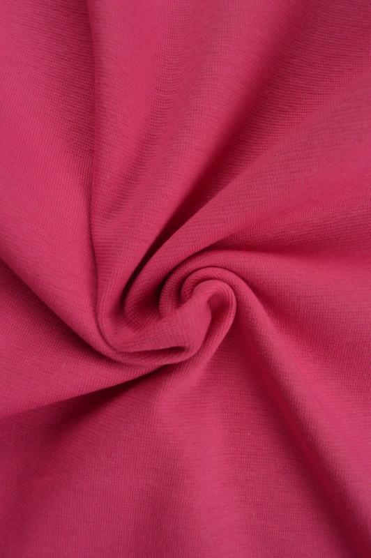 Fuchsia ribbstoff – bomullsribb med strekk (bilde 1 av 5)