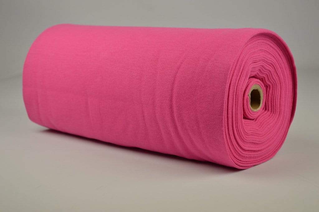 Fuchsia ribbstoff – bomullsribb med strekk (bilde 2 av 5)