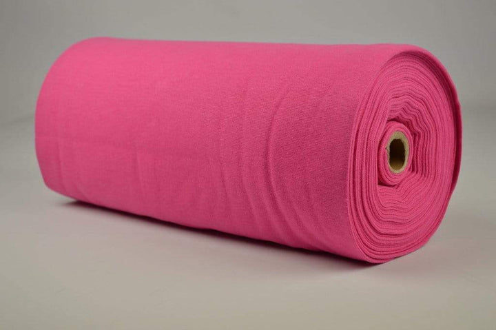 Fuchsia ribbstoff – bomullsribb med strekk (bilde 2 av 5)