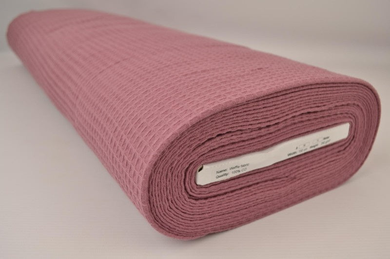 MØRKVINTAGEROSA VAFFELPIQUÉ – ABSORBERENDE & HURTIGTØRKENDE