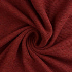 BORDEAUX TYKK STRIKKET JERSEYSTOFF