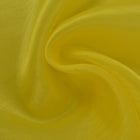 GUL ORGANZA STOFF