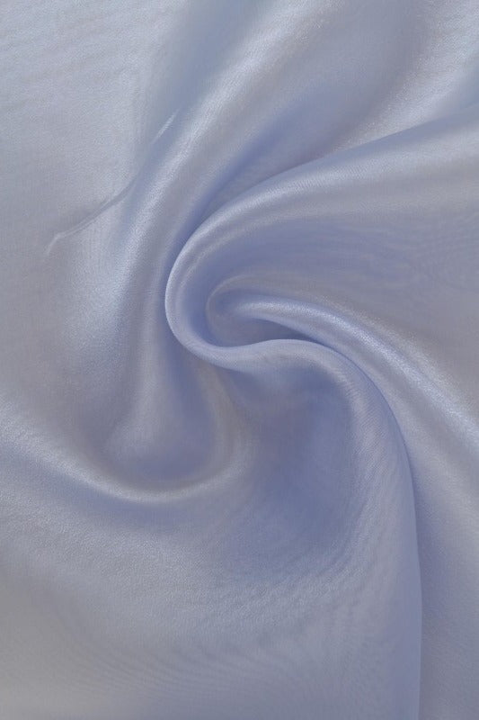 LAVENDEL ORGANZA STOFF – TRANSPARENT OG SKINNENDE