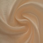 CHAMPAGNEFARGET ORGANZA STOFF