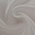 HVIT ORGANZA STOFF