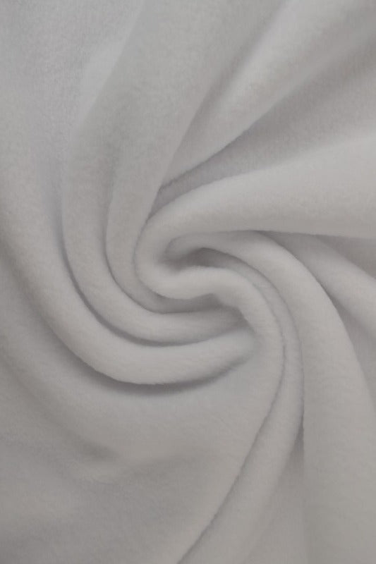 HVIT POLAR FLEECE – ANTI-PILLING, VARM & LETT