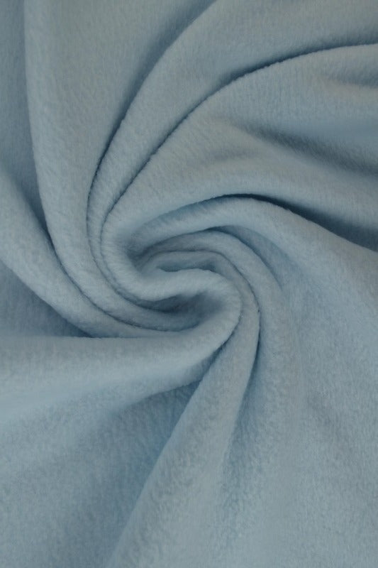 BABYBLÅ POLAR FLEECE – ANTI-PILLING, VARM & LETT