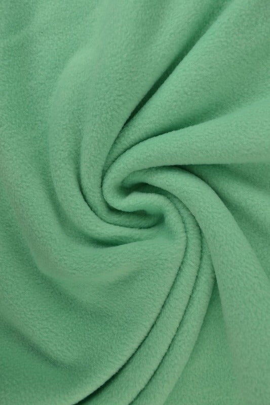 MINTGRØNN POLAR FLEECE – ANTI-PILLING, VARM & LETT