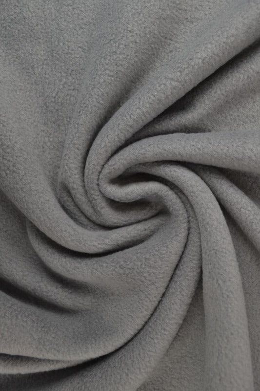 MØRKEGRÅ POLAR FLEECE – ANTI-PILLING, VARM & LETT