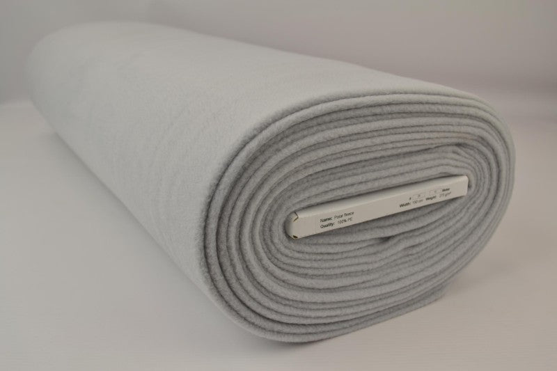 SØLVGRÅ POLAR FLEECE – ANTI-PILLING, VARM & LETT