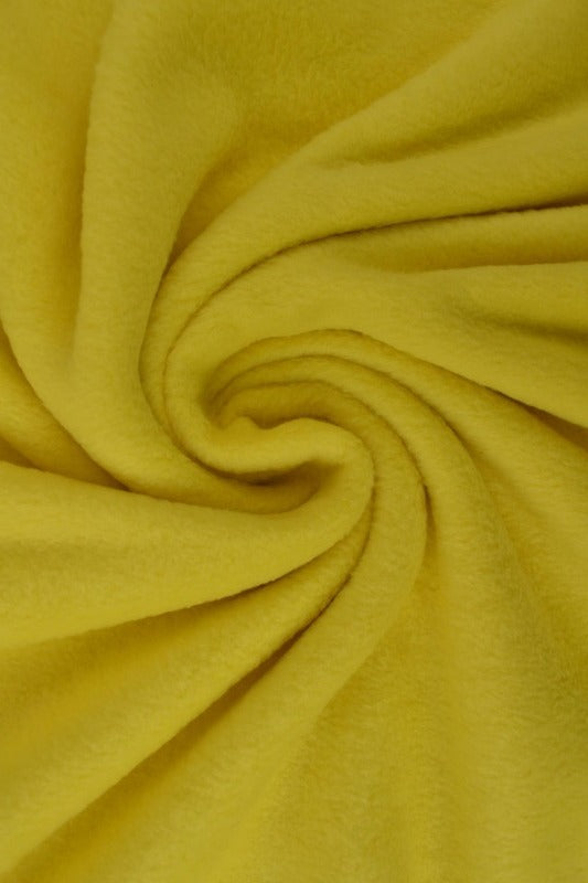 LYS GUL POLAR FLEECE – ANTI-PILLING, VARM & LETT