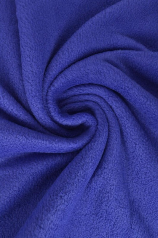 MØRKEBLÅ POLAR FLEECE – ANTI-PILLING, VARM & LETT