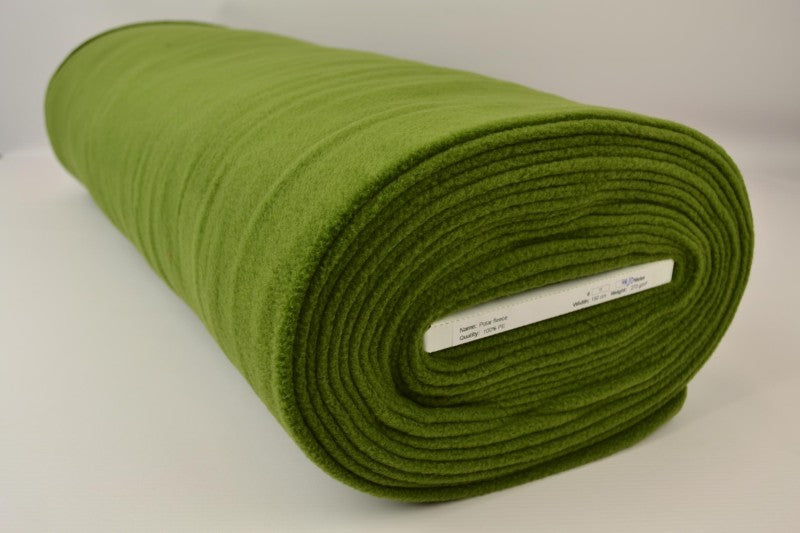 MOSGRØNN POLAR FLEECE – ANTI-PILLING, VARM & LETT