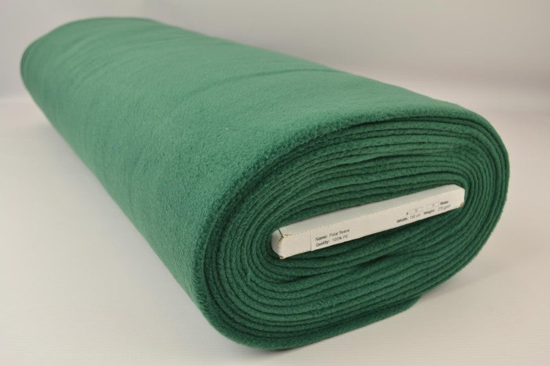MØRK GRØNN POLAR FLEECE – ANTI-PILLING, VARM & LETT
