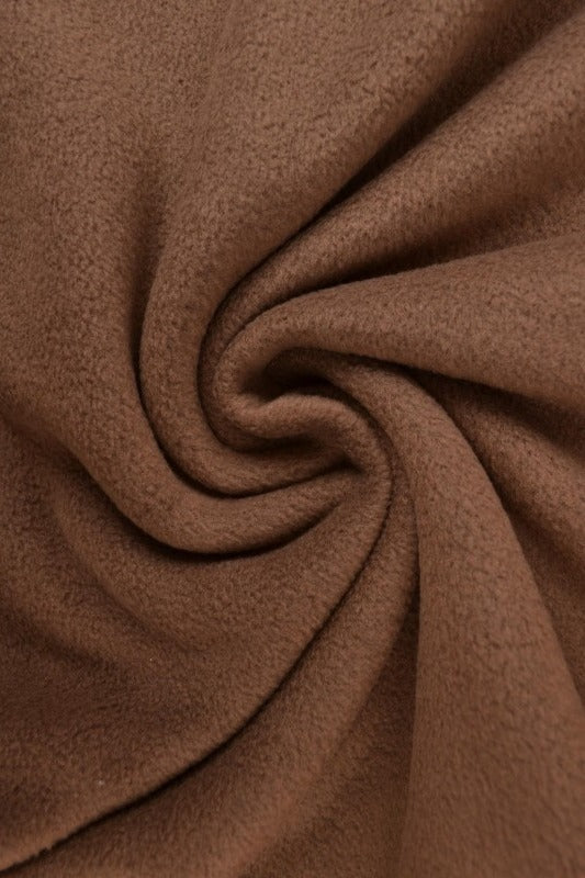 BRUN POLAR FLEECE – ANTI-PILLING, VARM & LETT