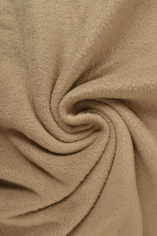 TAUPE POLAR FLEECE – ANTI-PILLING, VARM & LETT