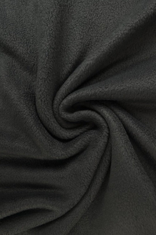 MØRK ANTRASITT POLAR FLEECE – ANTI-PILLING, VARM & LETT