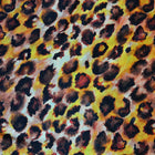 SILKESTOFF MED LEOPARDTRYKK