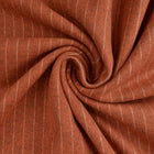 TERRAKOTTA TYKK STRIPET FLANELL