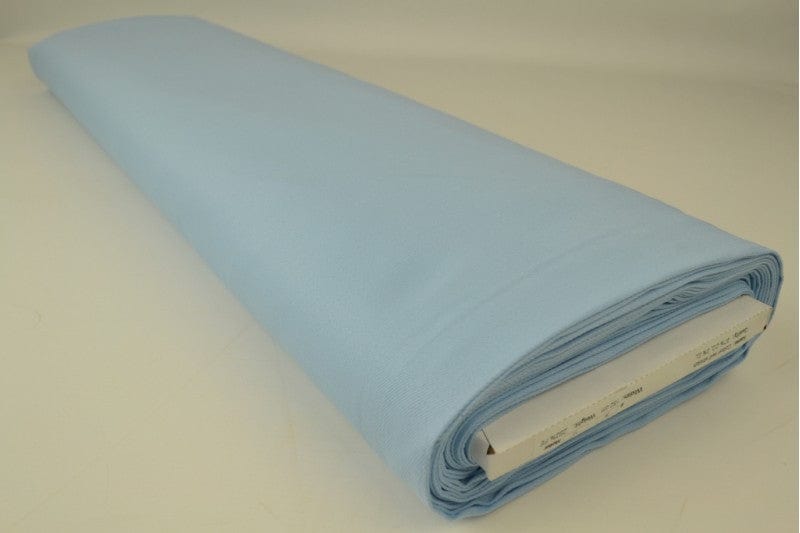 Lyseblå bomullstwill med strekk – diagonal twill & formstabil komfort (bilde 2 av 7)