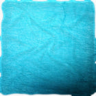 HAVBLÅTT SILKE CHIFFON STOFF