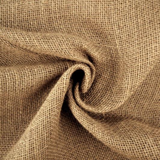 KRAFTIG NATURLIG HESSIAN – RUSTIKK OVERFLATE & STIVT FALL