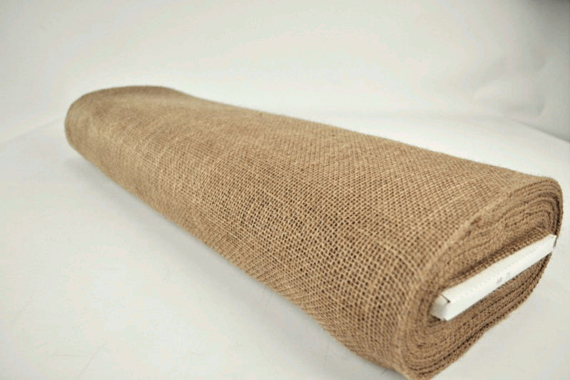 KRAFTIG NATURLIG HESSIAN – RUSTIKK OVERFLATE & STIVT FALL
