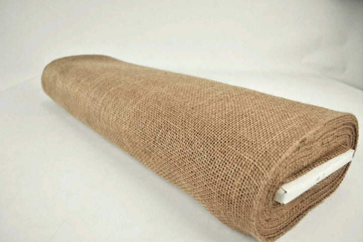 KRAFTIG NATURLIG HESSIAN – RUSTIKK OVERFLATE & STIVT FALL