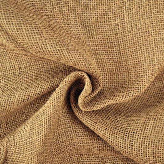 Medium naturlig hessian – allsidig jutestoff til dekorasjon (bilde 1 av 4)
