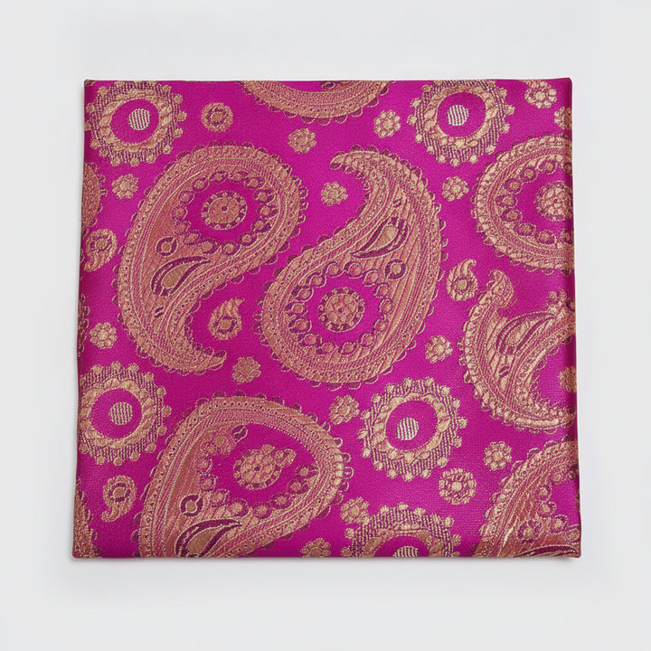 LILLA SATENG JACQUARD STOFF MED PAISLEYMØNSTER (bilde 1 av 3)
