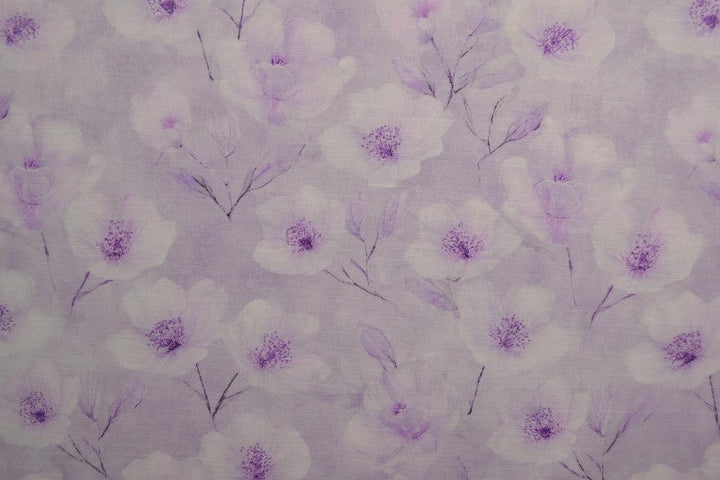 LILLA HØR MED AKVAREL BLOMSTER – nærbillede