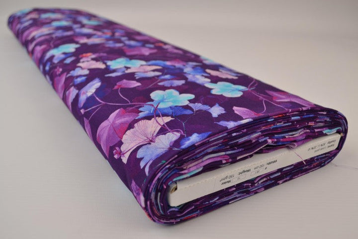 LILLA HØR MED BLOMSTERPRINT – ROSA & BLÅ – på rulle