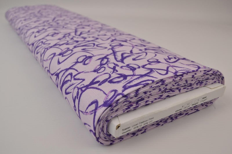 LILLA HØR MED ABSTRAKT LINJEPRINT – på rulle