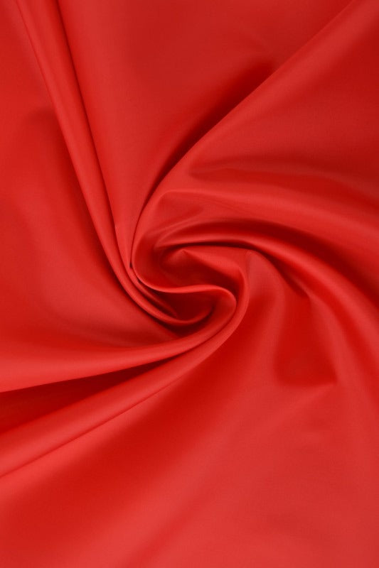 RØD POLYESTER FOER – GLAT, LET & LET GLANS