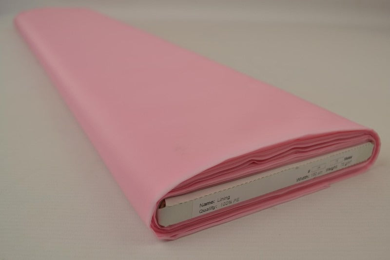 BABY PINK POLYESTER FOER – GLAT, LET & LET GLANS