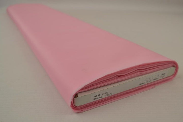 BABY PINK POLYESTER FOER – GLAT, LET & LET GLANS