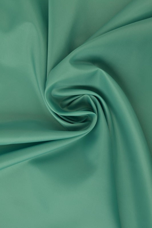 MINTGRØN POLYESTER FOER – GLAT, LET & LET GLANS