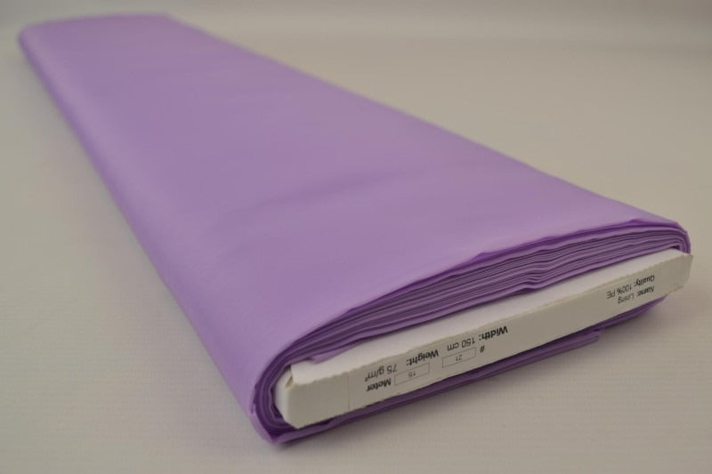 LAVENDEL POLYESTER FOER – GLAT, LET & LET GLANS