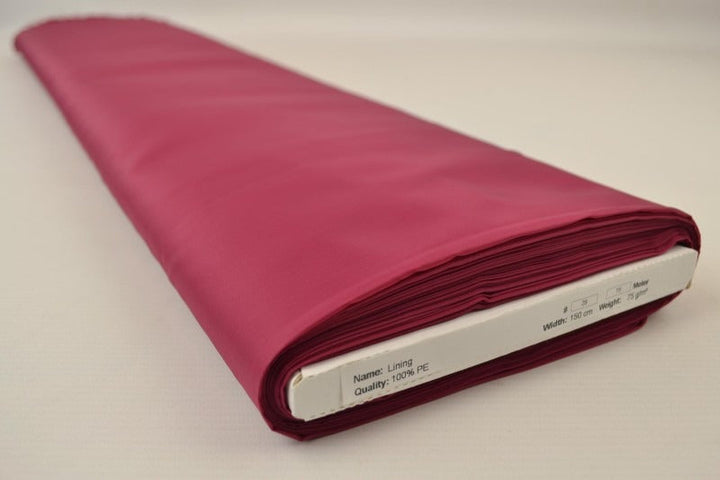 VINRØD POLYESTER FOER – GLAT, LET & LET GLANS