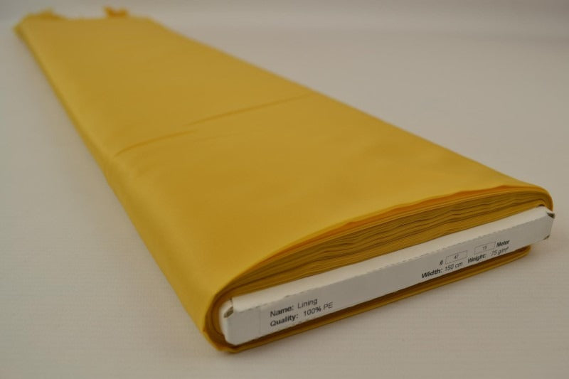 SENNEPSGUL POLYESTER FOER – GLAT, LET & LET GLANS